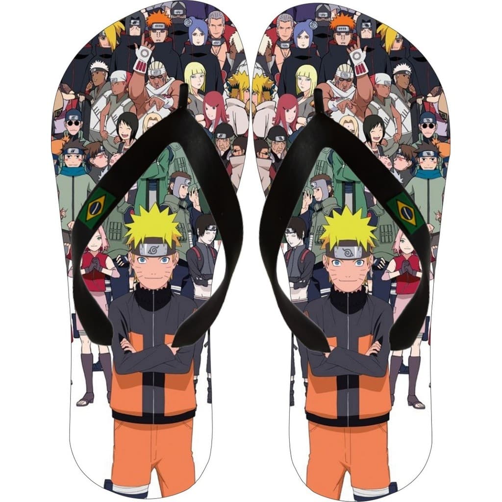 Chinelo Adulto E Infantil Naruto Anime Ichiraku Ramen