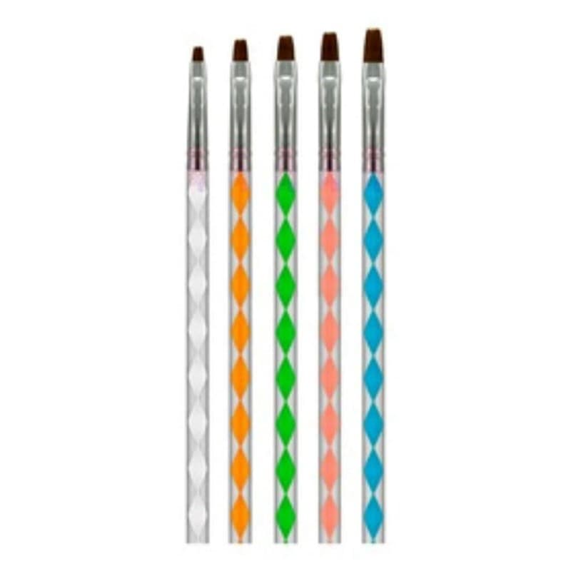 kit Pincel para unhas em gel acrigel.