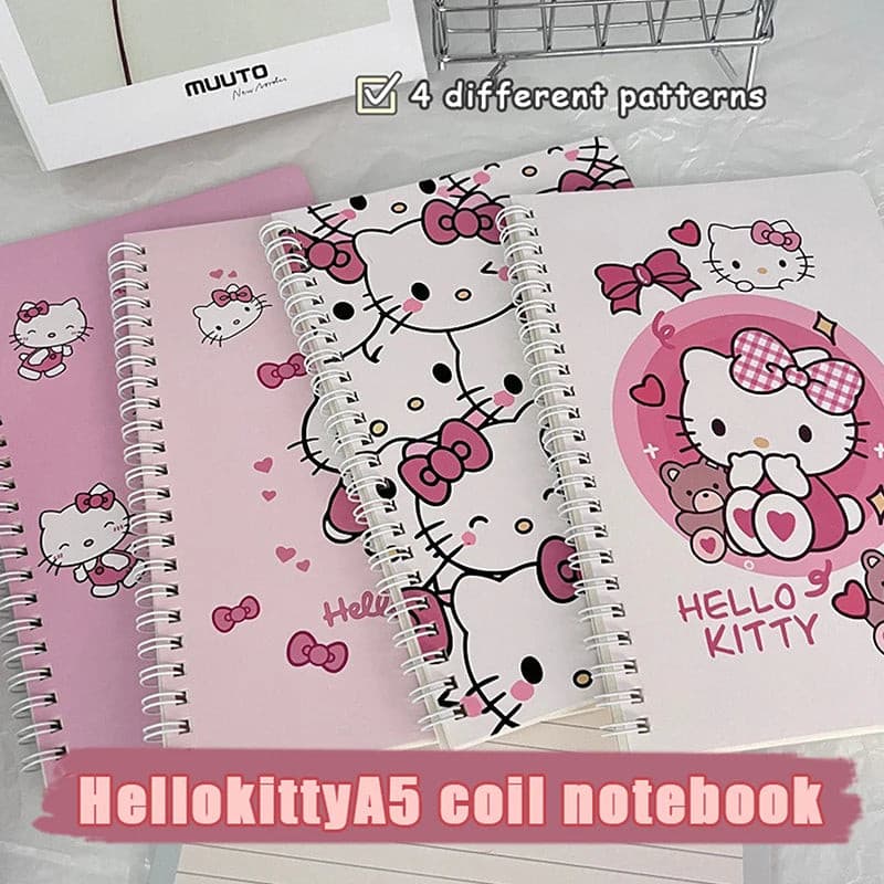 Caderno Escolar A5 Hello Kitty