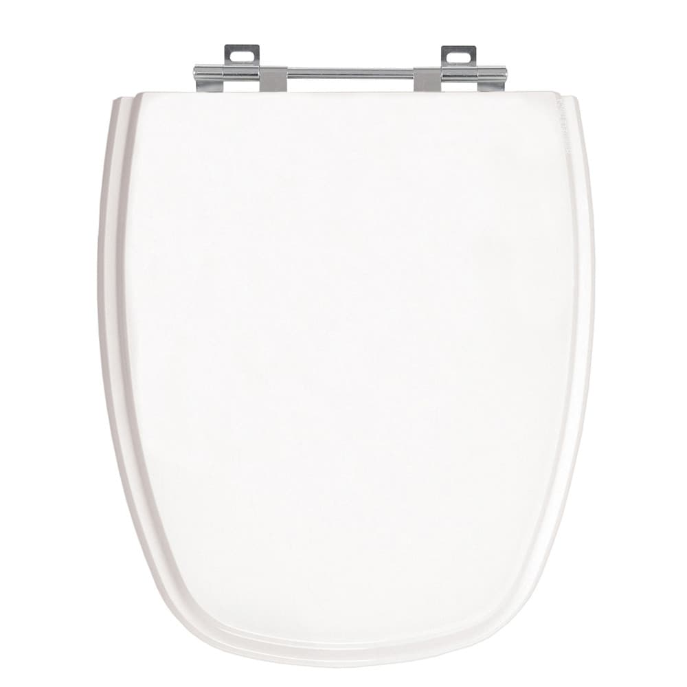 Tampa de Vaso Monte Carlo Branco para Bacia Deca em MDF Laq