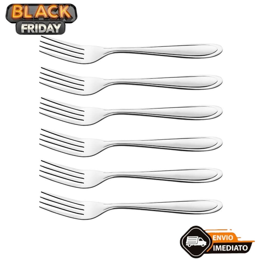 12 Garfos de Sobremesa America Original Steel GT2227