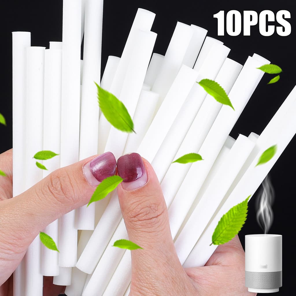 10 Pçs Filtros De Umidificador Substituição Vara Algodão Durável USB Ar Atomizador Cotonete Acessórios # Meteorite