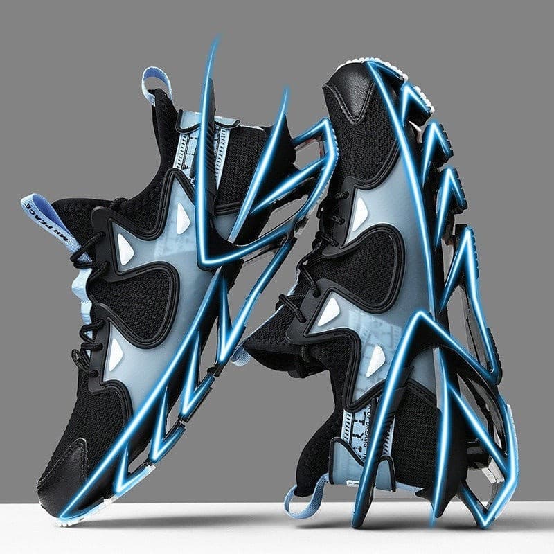 Calçados Masculinos 2024 Novo Estilo Cold Blade Outono Inverno Malha Putian Tênis de Corrida Esportivos Masculinos Basqu