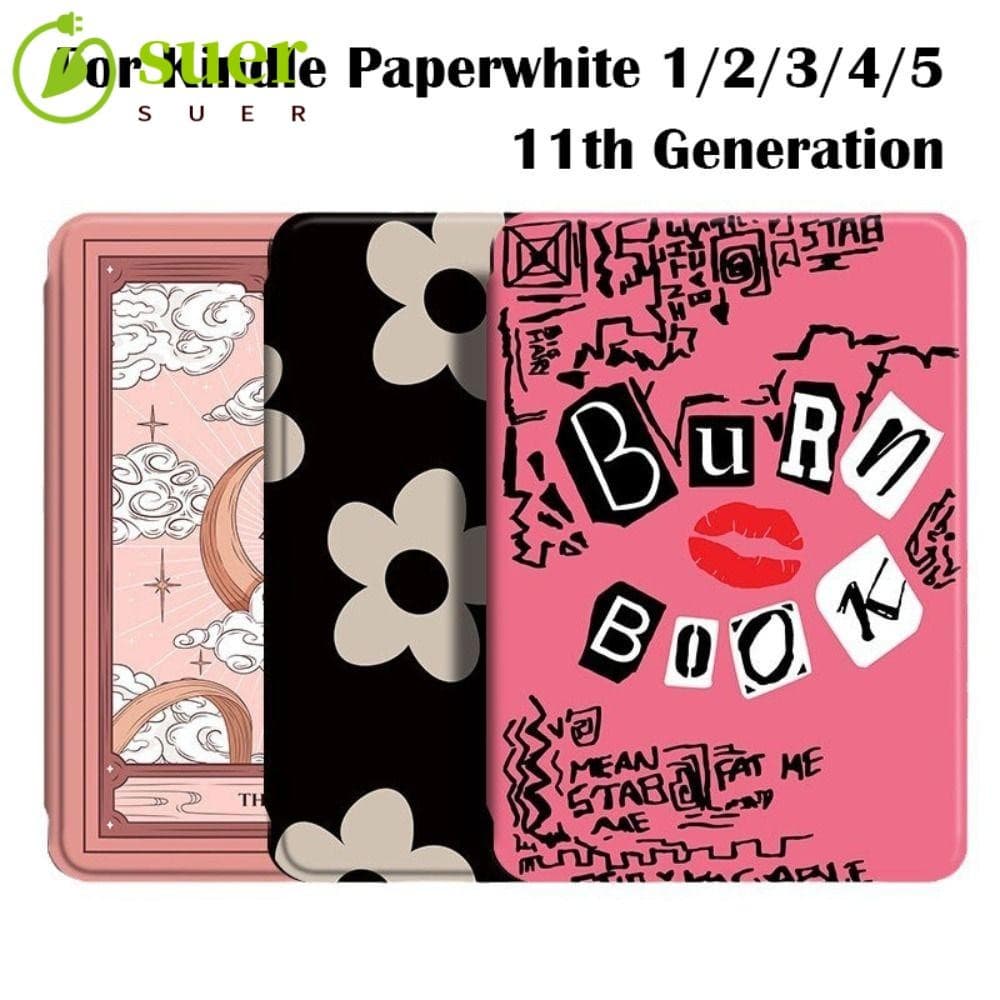 SUER1YE M2L3EK C2V2L3 Capa Folio , Anti Risco 6-6.8 Polegadas e-Reader , Para Kindle Paperwhite 1/2/3/4/5