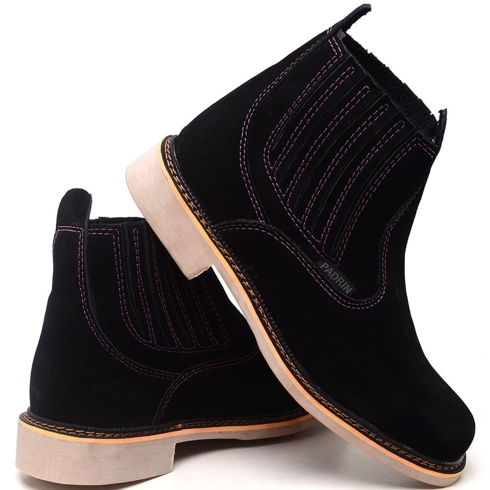 Bota Botina Feminina Country Rodeio Conforto