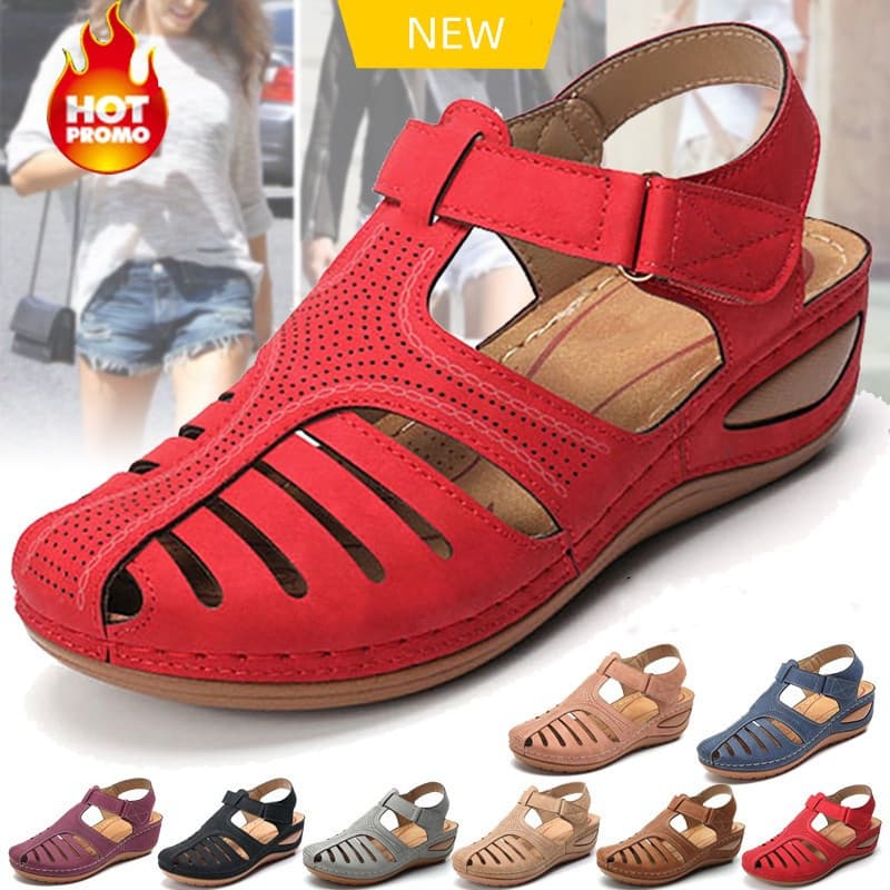 Sandálias Ortopédicas para Mulheres Alta Corretor de Joanete Sapatos de Plataforma de Praia KJ16