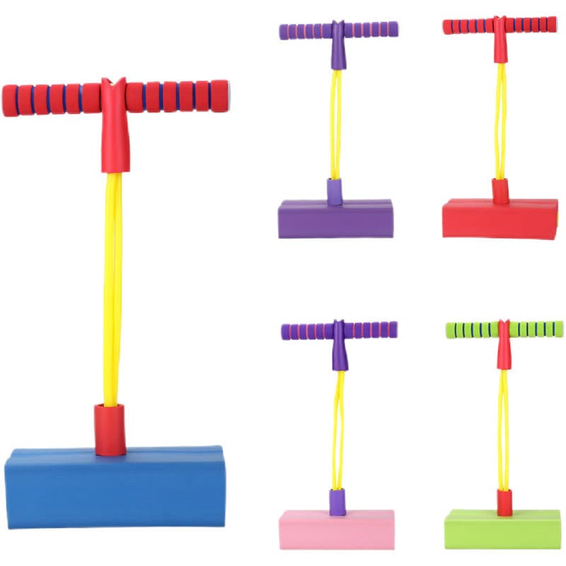 Sapo Pula Infantil/Brinquedo Altura/Equipamento De Treinamento Esportivo Ao Ar Livre