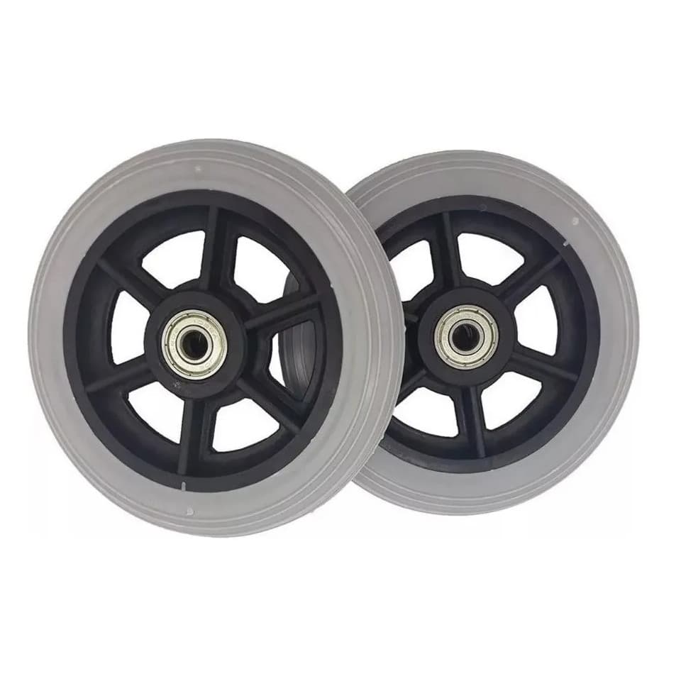Roda Cadeira Rodas Aro 6 Com Rolamento Prolife