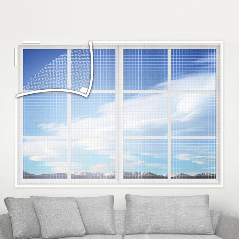 Tela Mosquiteira Com Velcro - 0,86x105cm