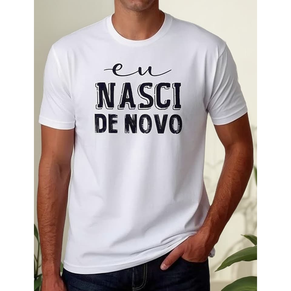 Camisa Jesus Cristo Estampas Gospel Crista Chegará Hoje