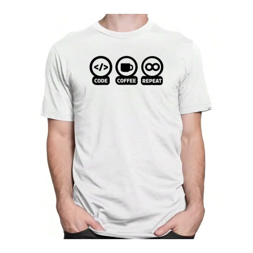 Camiseta-algodão-adul-inf-programador Code T.i Nerd Cof