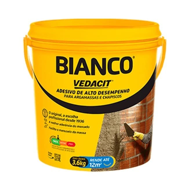 Bianco Vedacit Aditivo para Argamassa e Chapisco 3,6 L