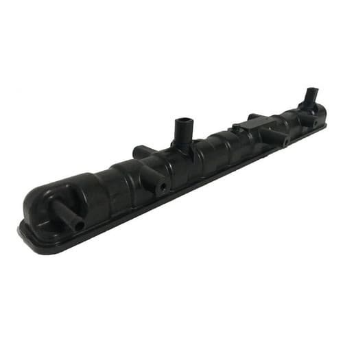 Caixa De Radiador Vw Gol G5 Inferior Com Retorno 42mmx417mm