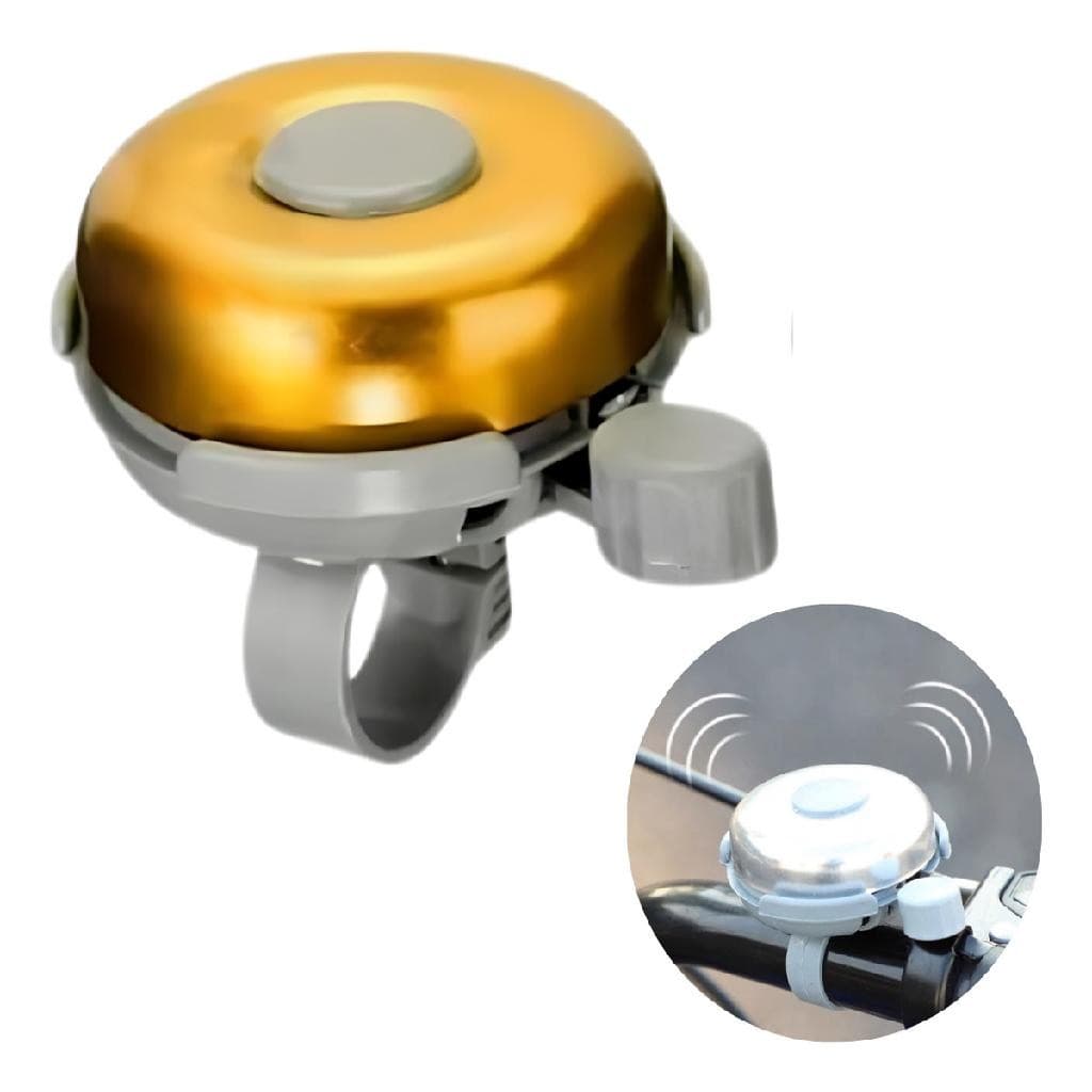 Campainha Buzina Trim Trim Sininho Som Alerta Sino Bicicleta