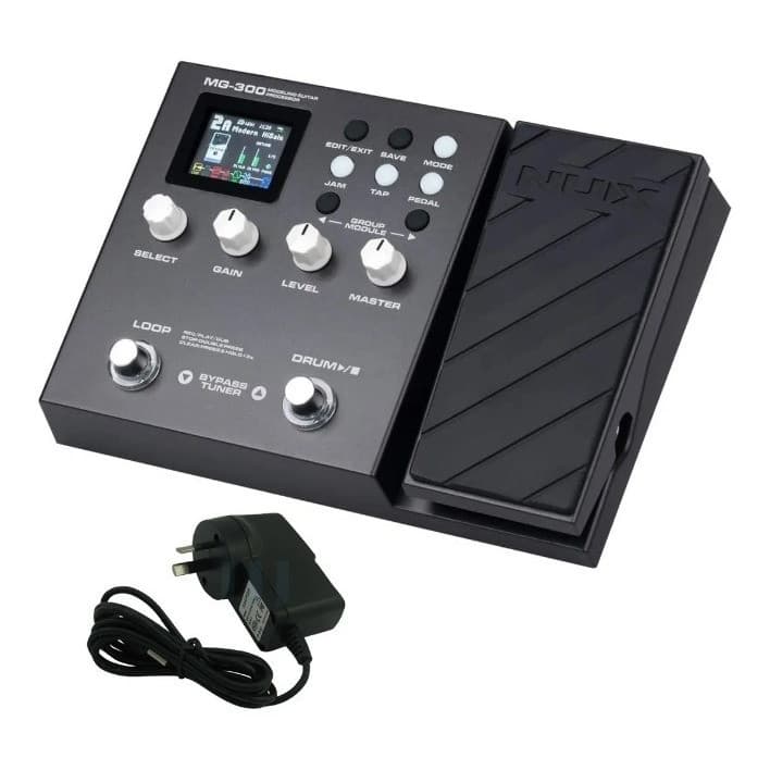 PEDALEIRA MULTI-EFEITOS PARA GUITARRA NUX MG300