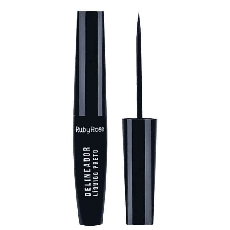 Ruby Rose Preto Delineador Líquido 5,8ml