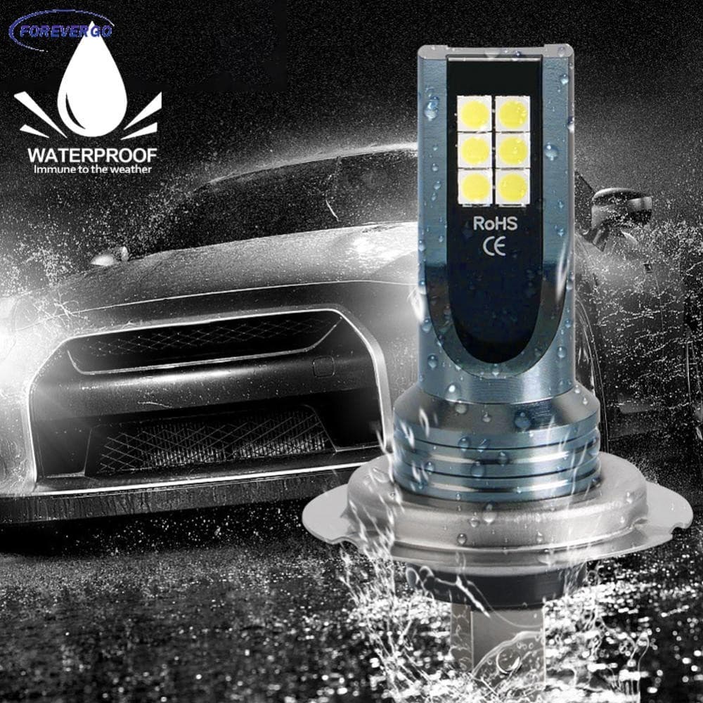 H4 H7 LED Farol H11 H8 H9 H1 H3 Luz De Nevoeiro Do Carro Lâmpadas 9005 9006 Hb3 Hb4 Condução Automática Correndo