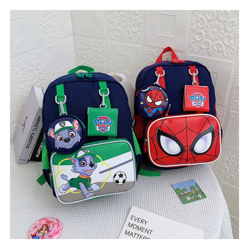 Mochilas Infantis , Classe Sênior Do Jardim De Infância , Primeira Série , Desenho Animado Fofo , Grupo De Cascos , Eu