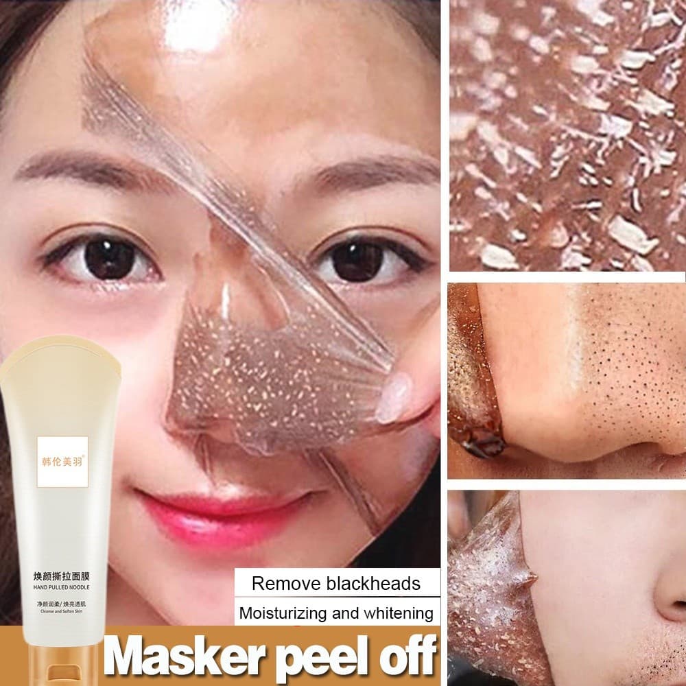 Removedor De Cravo Máscara Facial Descascar Limpeza Profunda Peeling Masker A Pele Áspera Remover Cravos Espinh