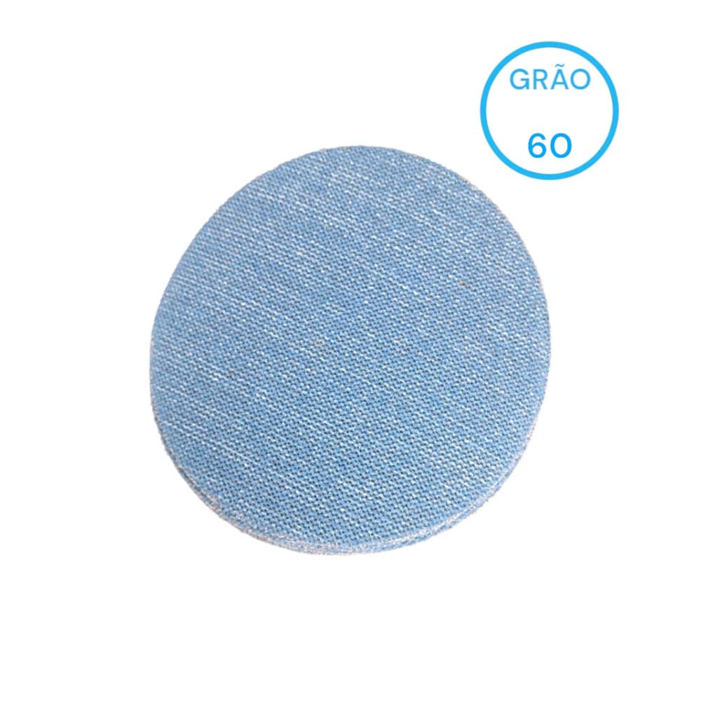 Lixa Disco Telada 3DNET 5pol"/125MM 10 Peças Alcar - 60