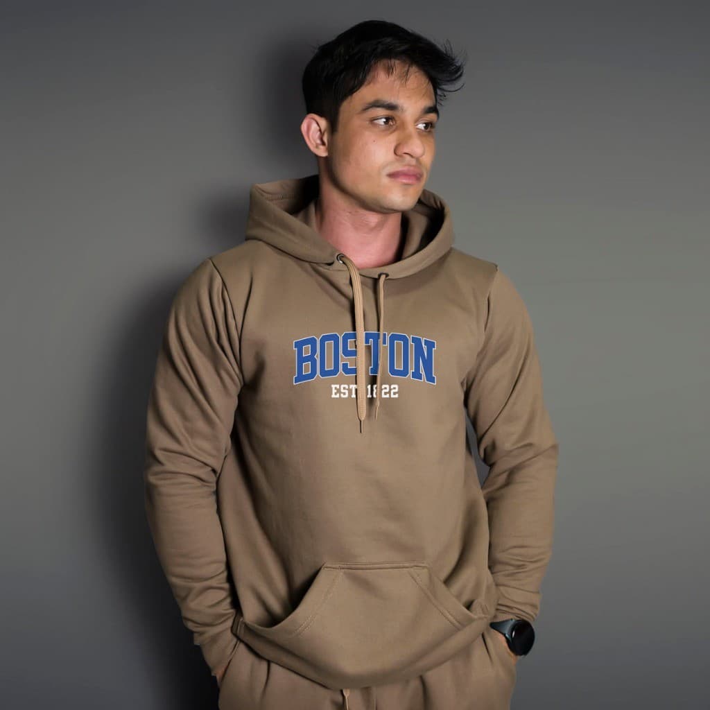 Blusa Blusão Moletom Canguru Boston Unissex Masculino e Feminino Fabricação de Qualidade