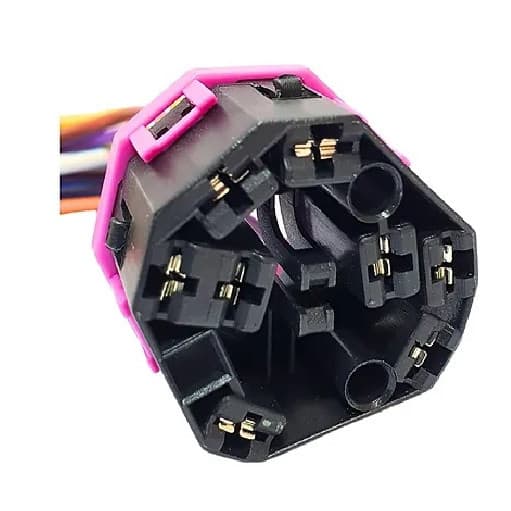 Chicote Plug conector Comutador Ignição Vw Gol Polo Golf Audi A3 A4 8 Vias/Fios