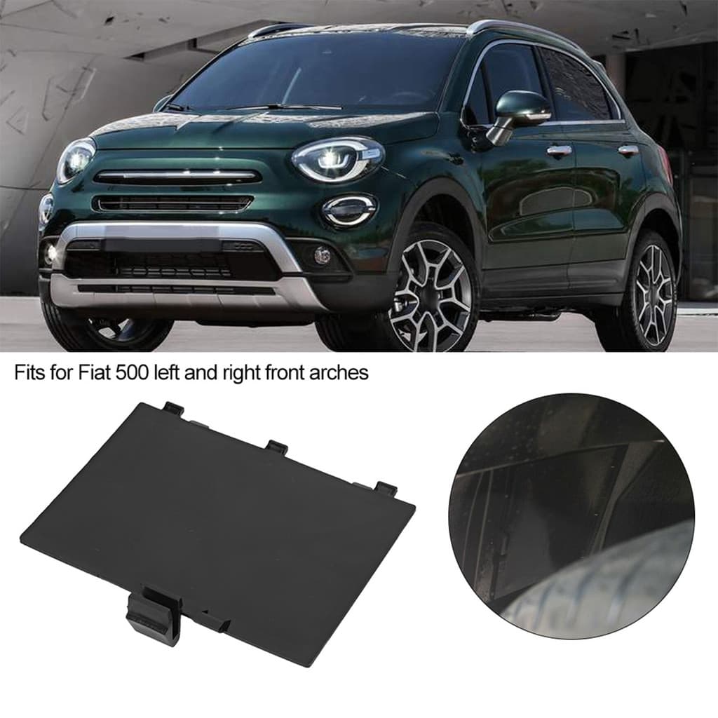 Painel De Cobertura Do Forro Arco Da Roda TMA ~ Se Encaixa Para Arcos Dianteiros Esquerdo E Direito Fiat 500 71752114 (1