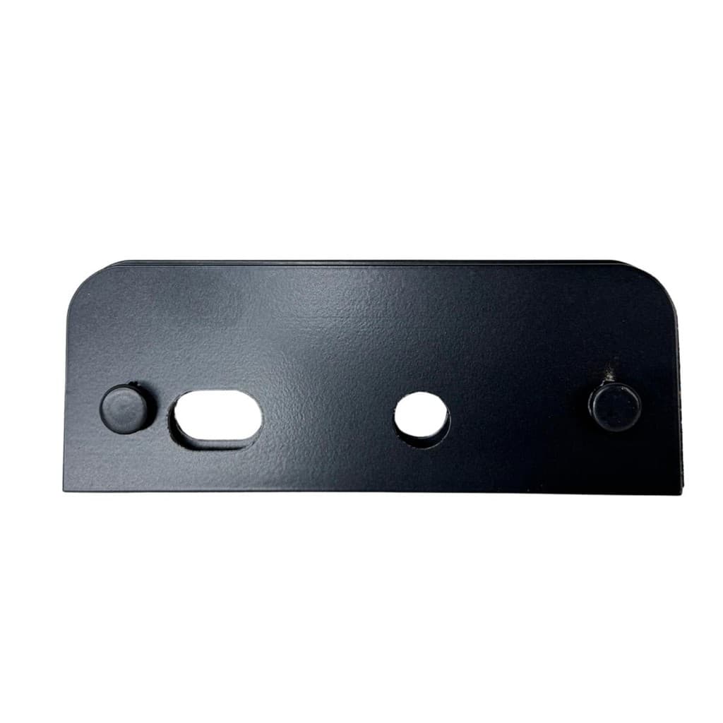 Fechadura de porta sem miolo para maçaneta - Preto