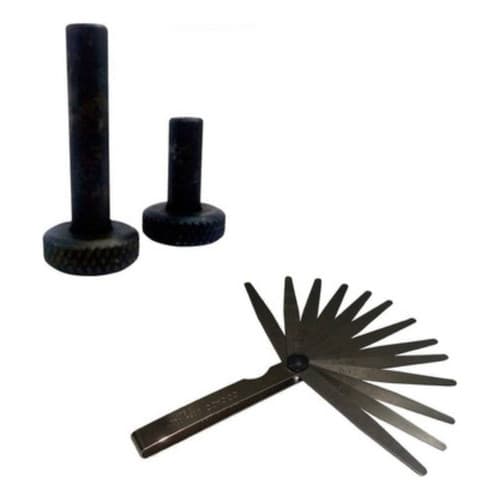 Kit Regulador De Válvulas + Calibre De Folga 13 Laminas