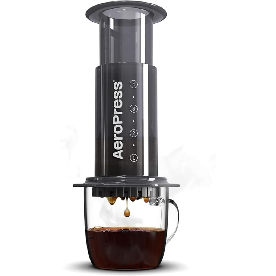 Aerobie Aeropress - Suporte Para Filtrar Café, Cinza Transparente - Original