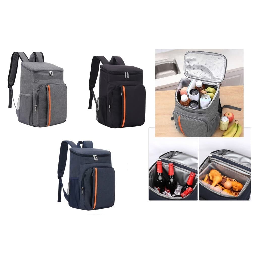 Mochila Térmica Cooler Capacidade 18L Impermeável Portátil Quente Frio