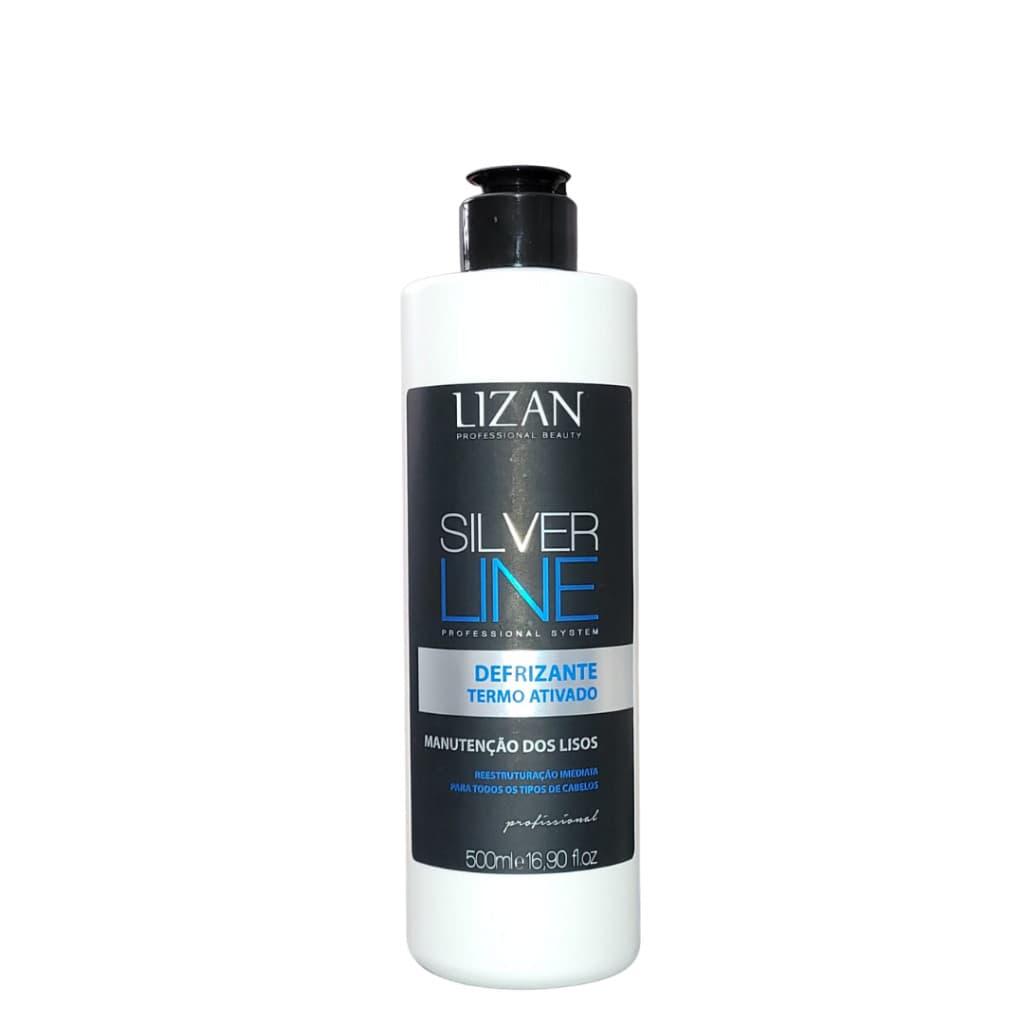 Defrizante Leave-in Silver Line Termo Ativado 500ml Lizan