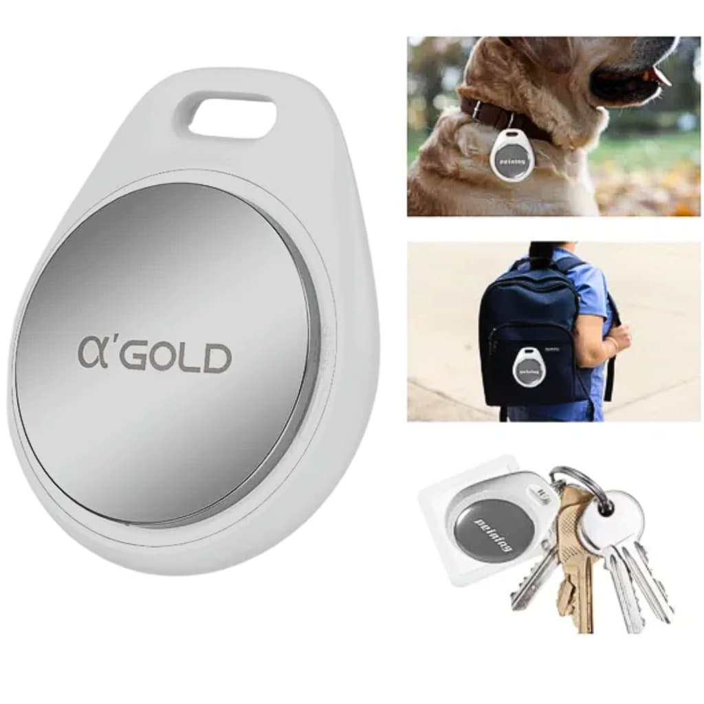 2x Tag Rastreadora Localizadora Anti Perda A'Gold