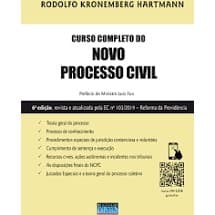 Curso Completo do Novo Processo Civil autor Rodolfo Kronemberg Hartmann