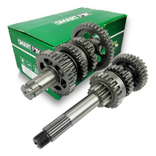 Caixa Cambio Completa Titan 150 Ano 04 A 08 Ks Pedal