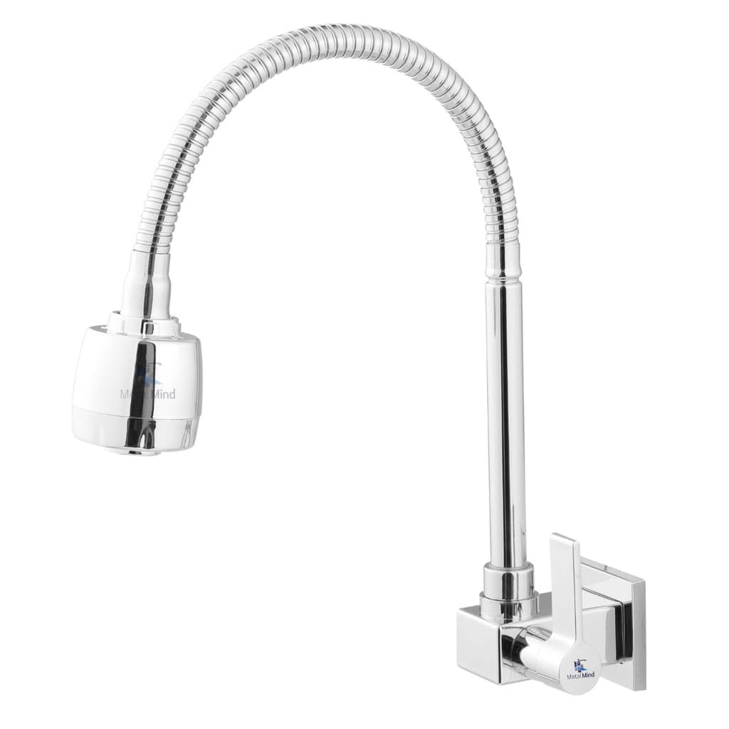 Torneira Gourmet Cozinha Quadrada ABS Cromada Bica Alta Luxo