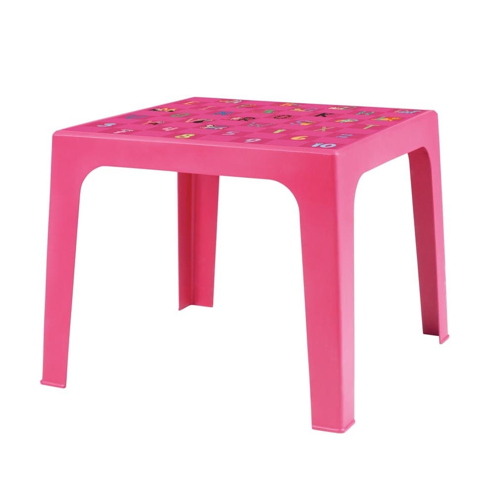 Mesa Infantil Rosa Estampada Mor