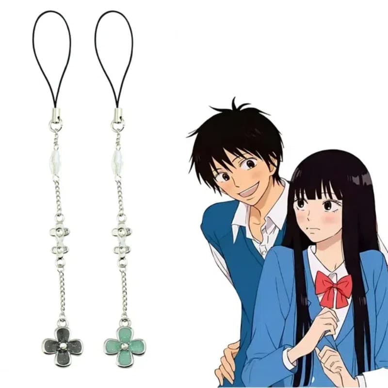 Anime Kimi Ni Todoke De Me to You Chaveiro Kuronuma Sawako Kazehaya Shouta Cosplay Flor Pingente Presentes