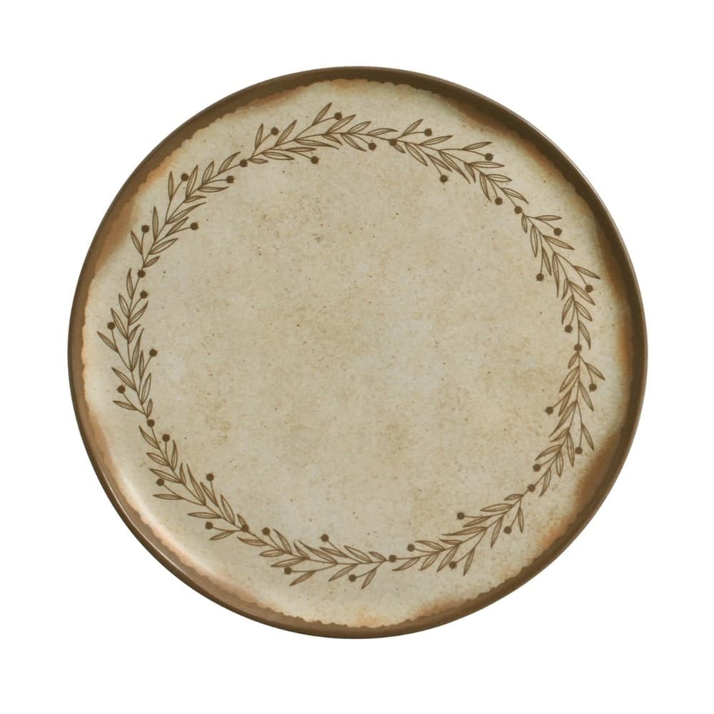 Prato Raso 27,5cm Bio Stoneware Nativa - Porto Brasil