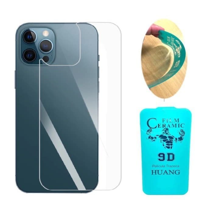 kit 10pcs 5pcs 3pcs Película Cerâmica Traseira Compativel com iPhone 17 16 15  XR 11 12 13 14