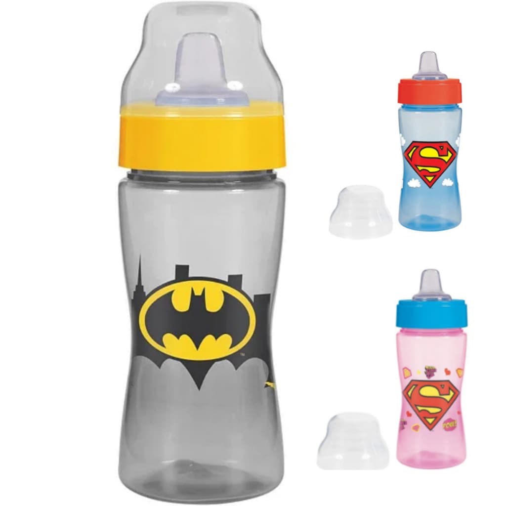 Copo Transição Antivazamento Baby Go DC Super Friends 330ml BPA Free