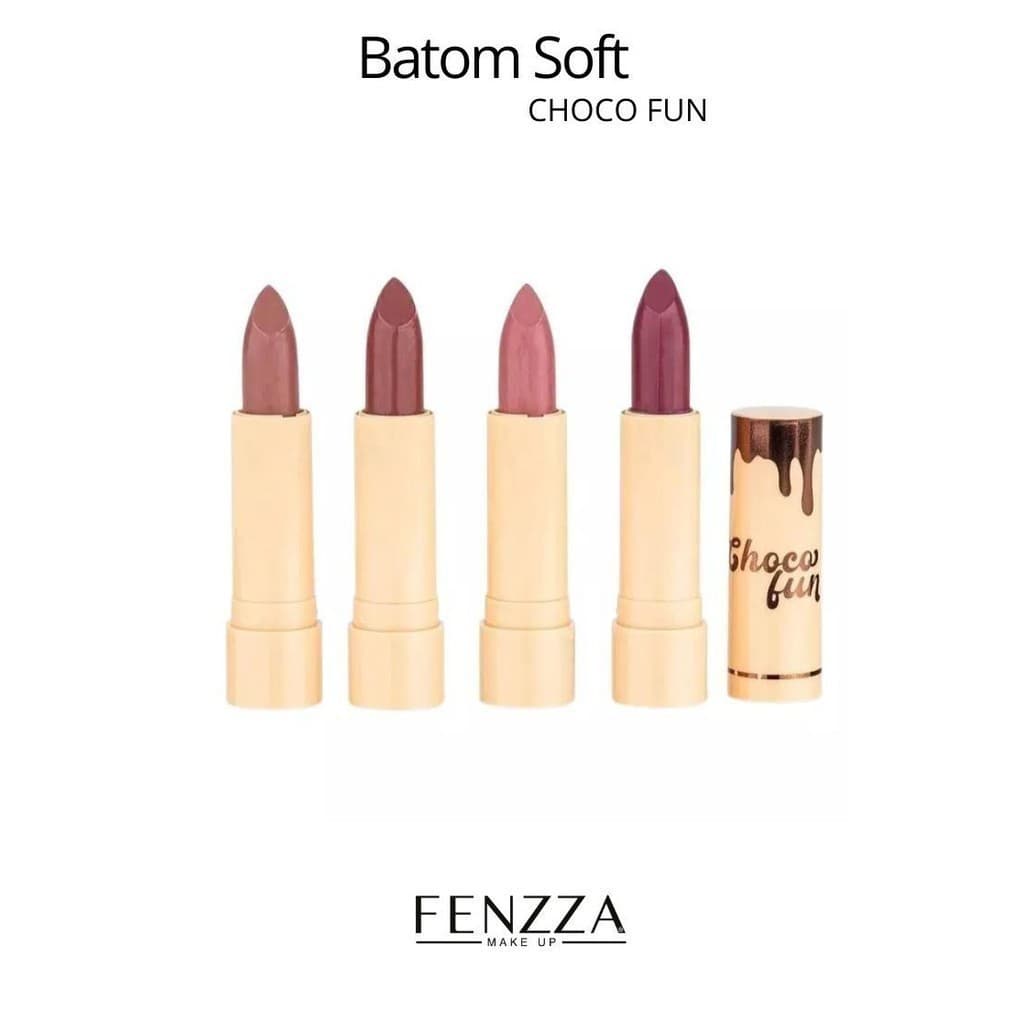 Batom Soft Matte ChocoFun - Fenzza