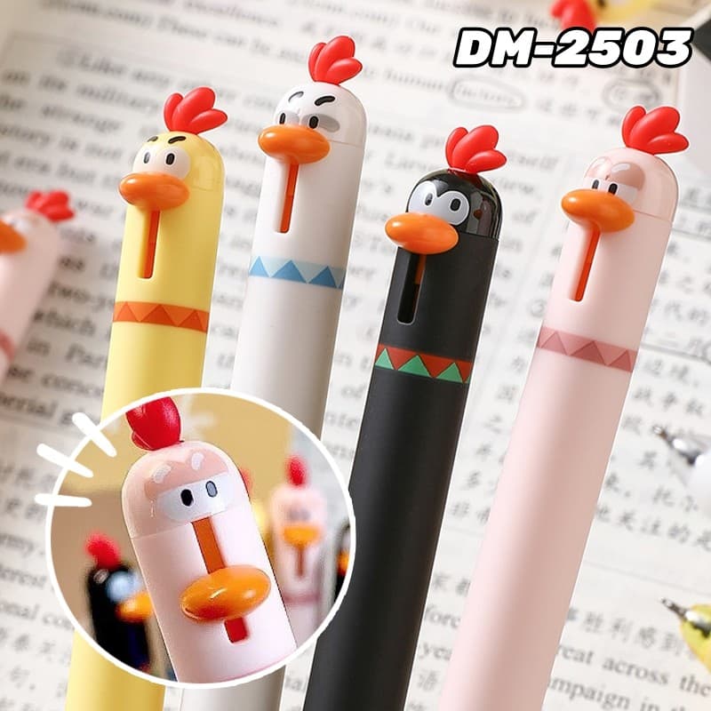 Caneta de Gel fofa para animais de estimação, descompressão criativa, papelaria para estudantes WJ780