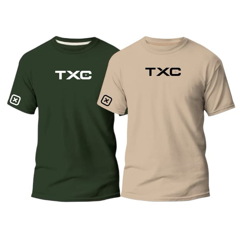 Kit 2 Camisetas Masculinas TXC Country | Camisa Rodeio Premium Estilo Sertanejo Western