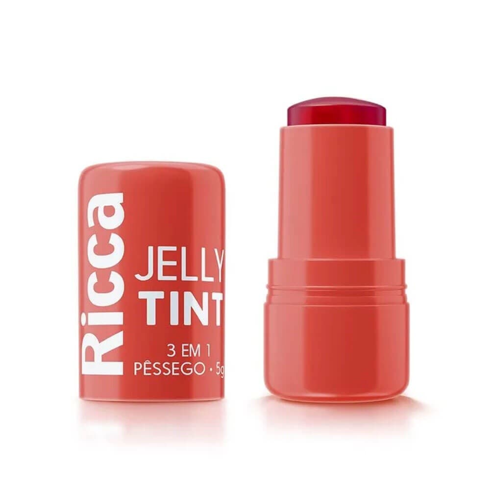 Bastão Ricca Jelly Tint Pêssego 5g