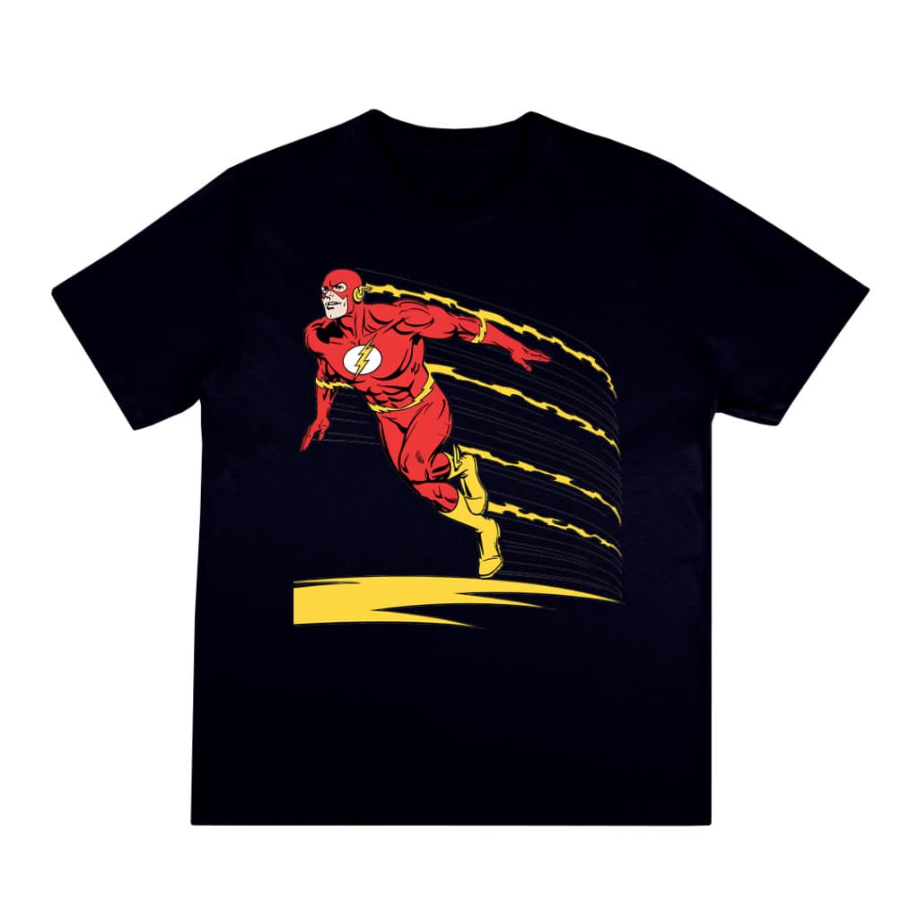 Camiseta Premium The Flash HQ Super Herói Barry Allen 100% Algodão Envio Rápido