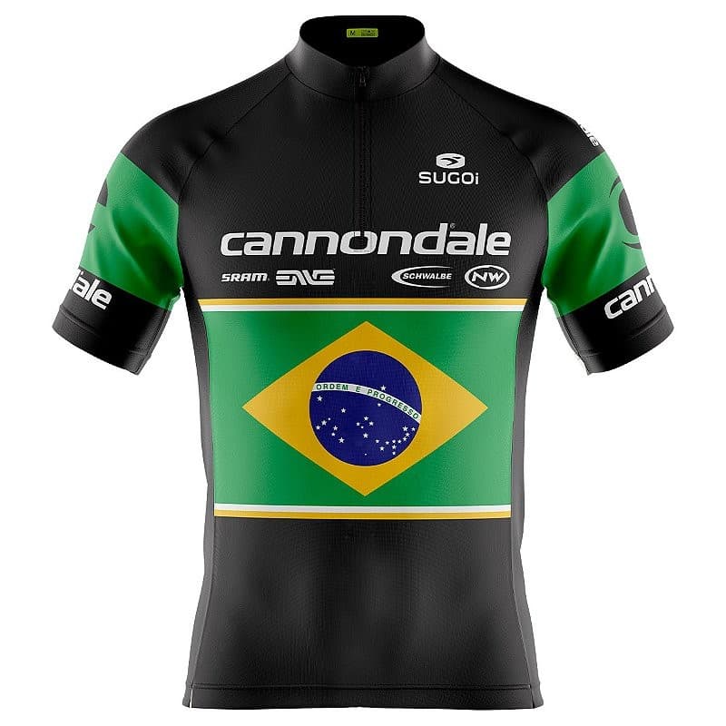 Camisa Ciclismo Cannondale Bike MTB Brasil Seleção