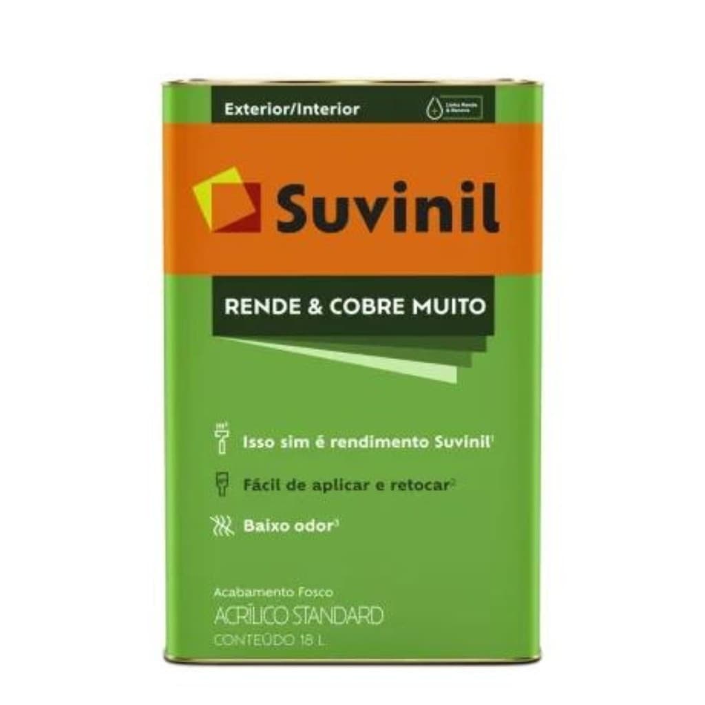 Tinta Acrílica Rende Muito Algodão Egípcio 18 Litros-Suvinil