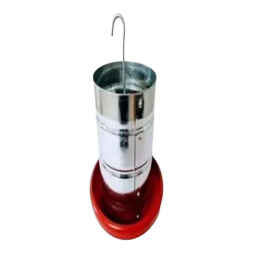 COMEDOURO TUBULAR 20KG FRANGO E GALINHA