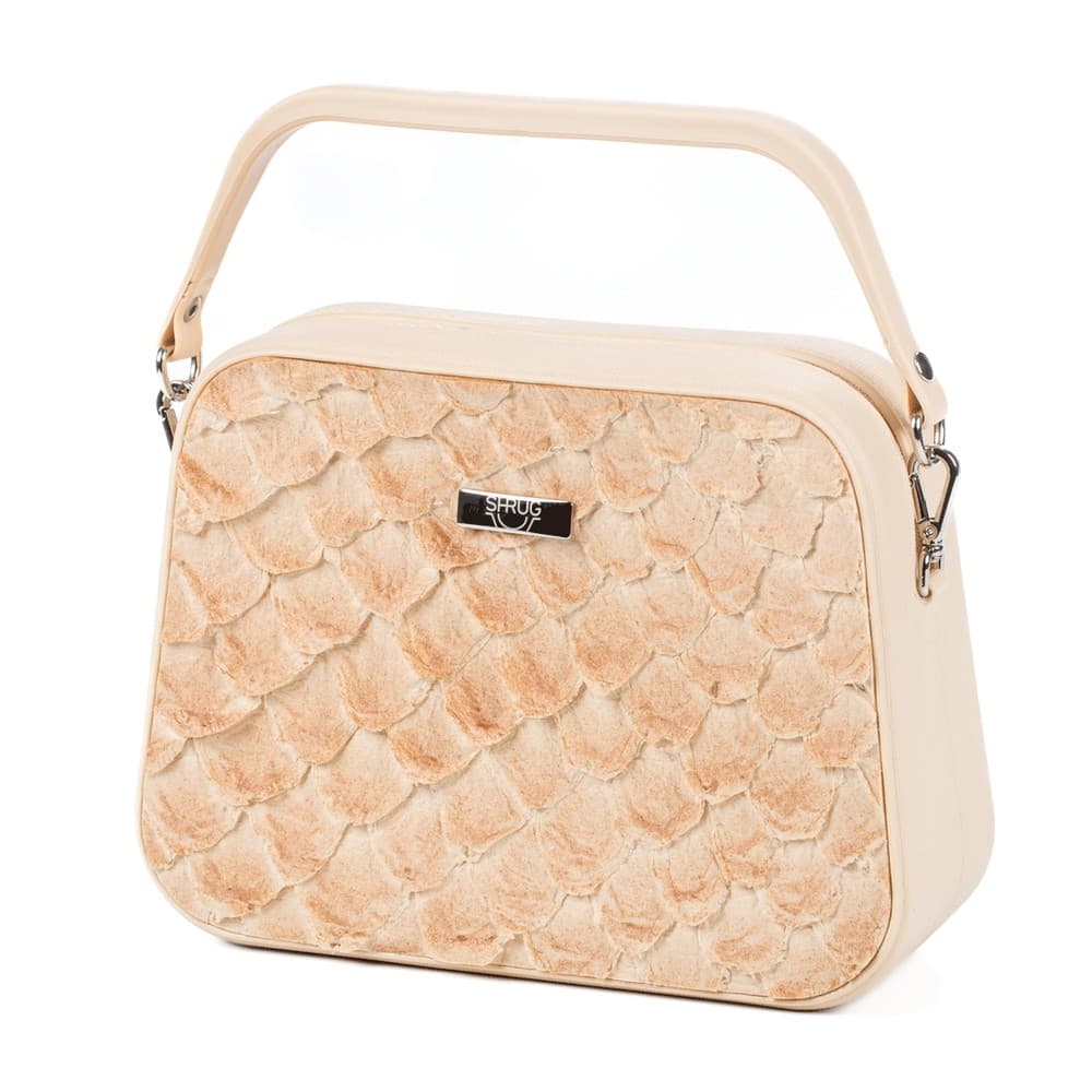 Bolsa De Ombro Mão Feminina Shrug Bag Lina Pirarucu 100.06